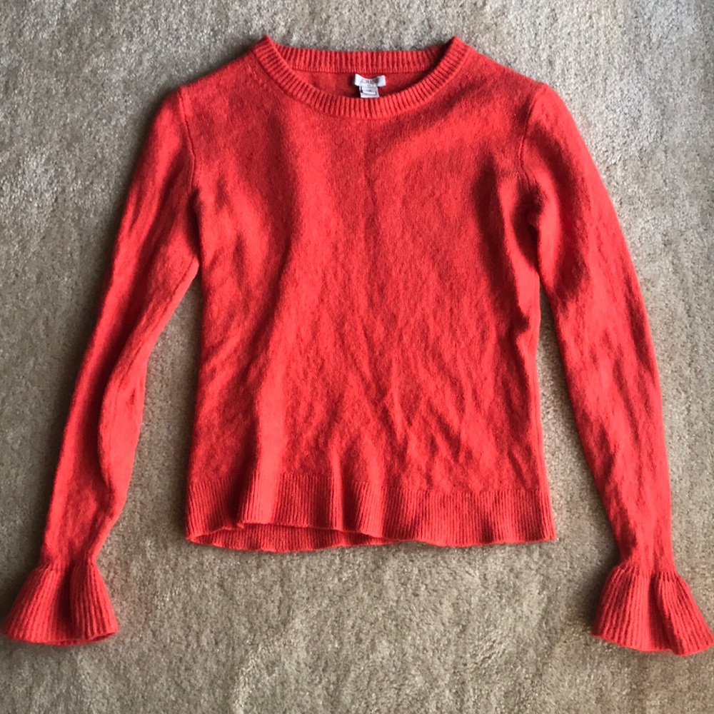 J. Crew bell sleeved sweater